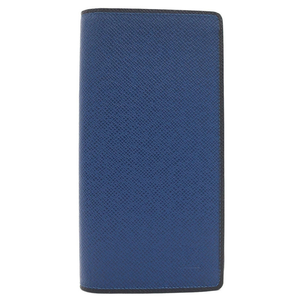 Louis Vuitton Taiga Portefeuille Brazza Bi fold Long Wallet